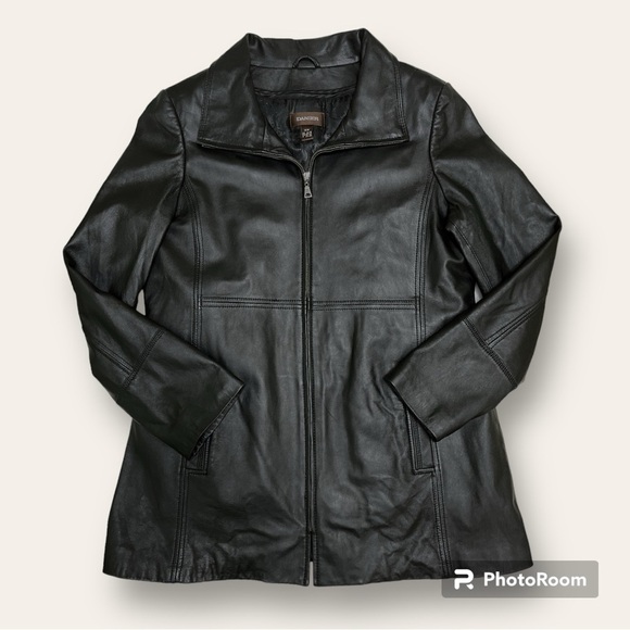 Danier Jackets & Blazers - ❤️ Danier Leather Jacket Mid Length Black
